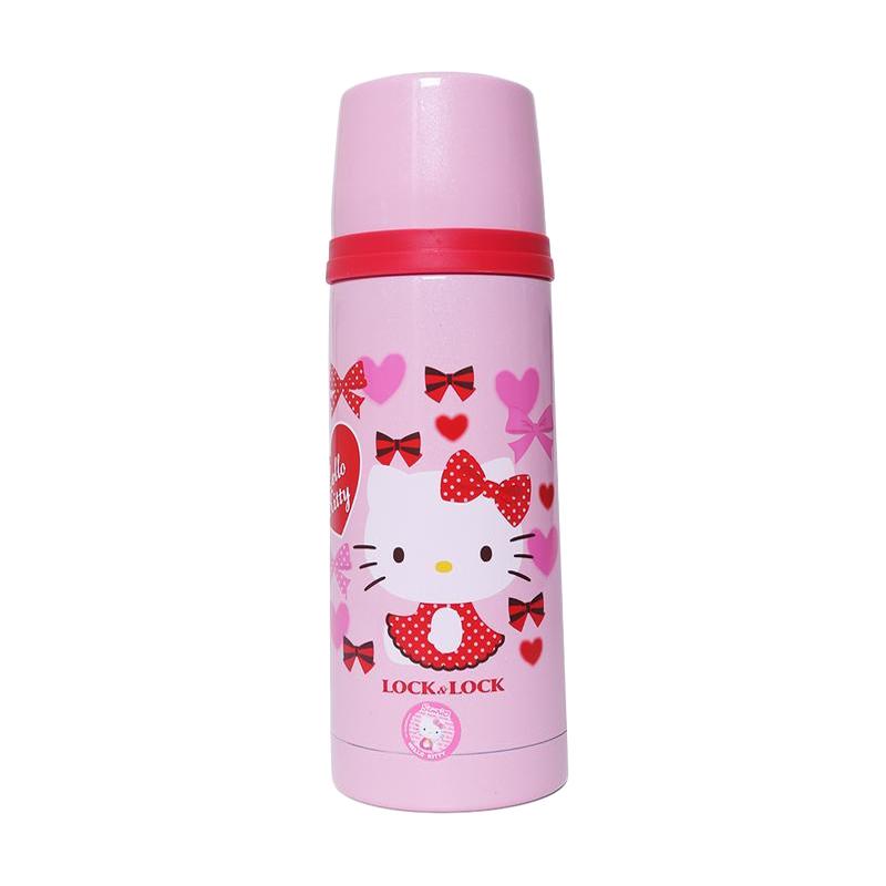 Jual Locknlock Hello Kitty Thermos Dot Revon Vacuum Botol Minum Anak