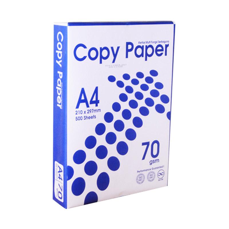 Jual Copy Paper Blue Hvs Paper [a4/ 70 Gsm/ 1 Ream] Di Seller My ...