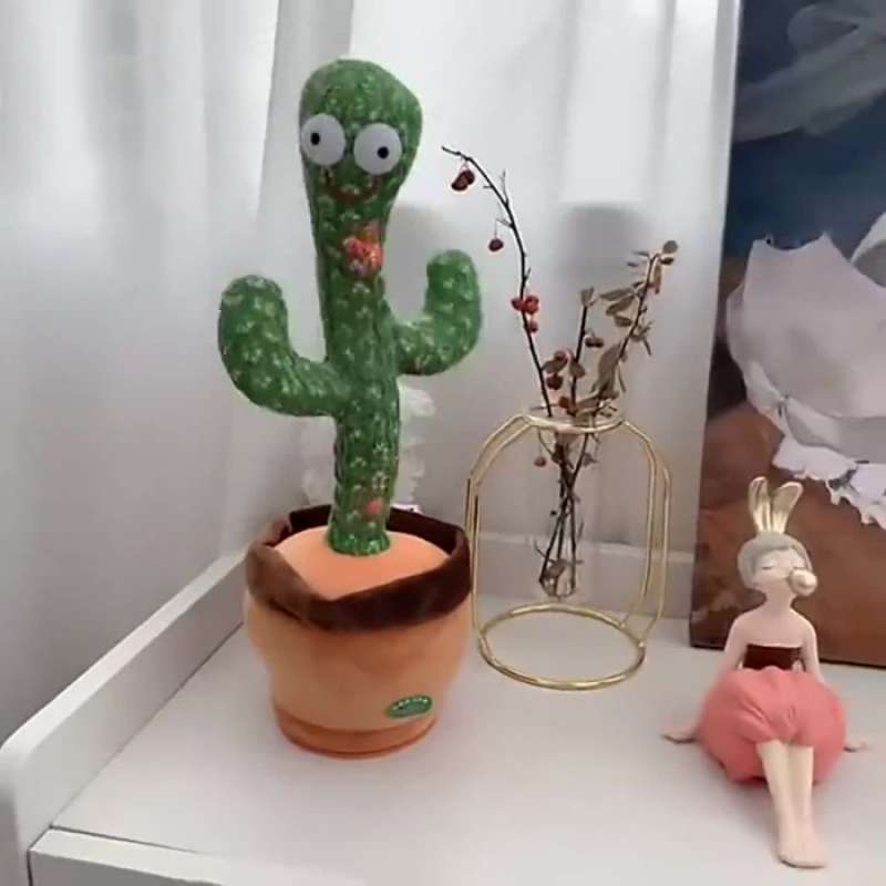 Jual MAINAN KAKTUS JOGET DANCING CACTUS COD VIRAL TIKTOK di Seller