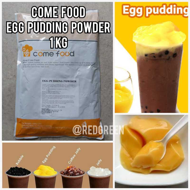 Jual Silky Egg Pudding Powder Come Food Brand Import Taiwan. Powder 1kg