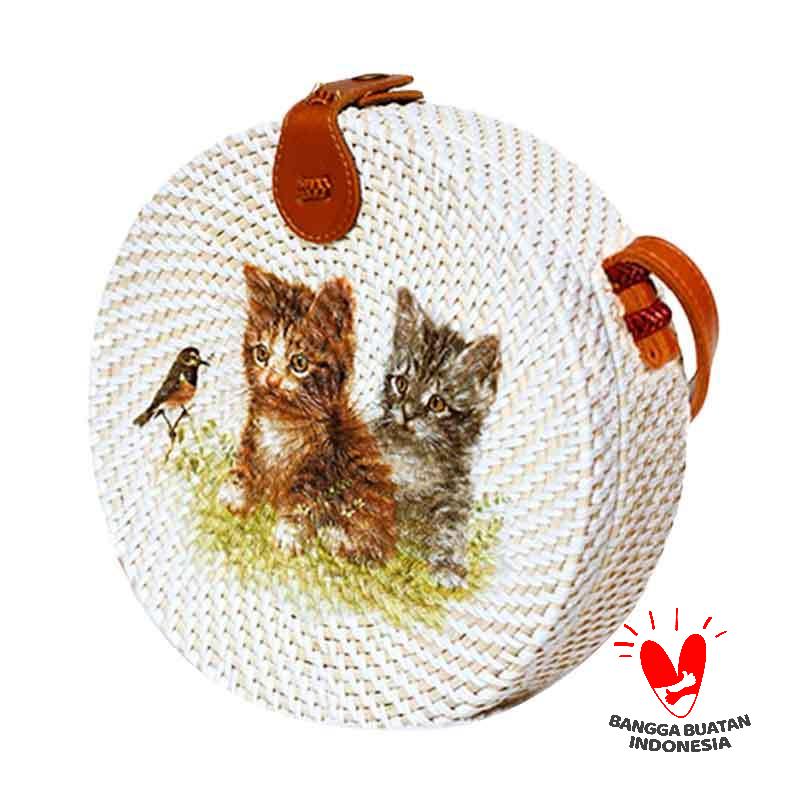 Jual Sweet Honey Boutique Trl042 Decoupage Rotan Bali Lukis Motif