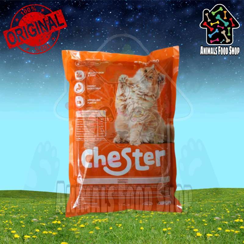 Jual Makanan Kucing CHESTER Tuna Kibble Kotak All Stage Kitten / Adult