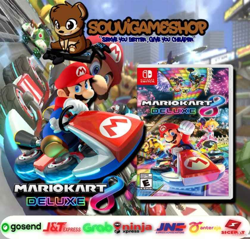Jual SWITCH GAME MARIO KART 8 DELUXE di Seller Official