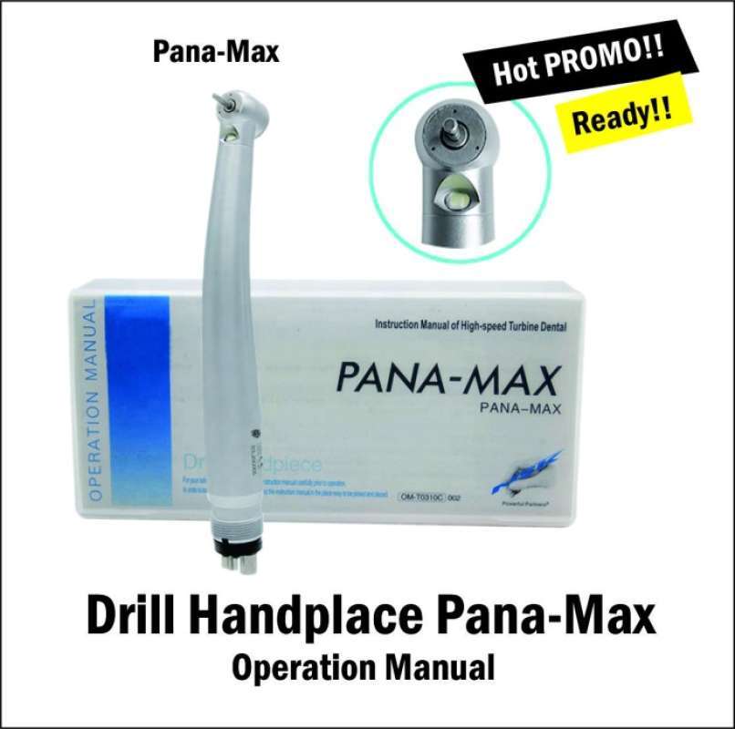 Promo Handpiece Hi Speed NSK Panamax 4 Hole Push Button Bearing Ceramic