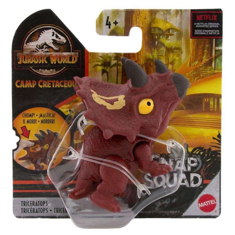 Jurassic World 2021 Camp Cretaceous Snap Squad Set Of 4 Figures