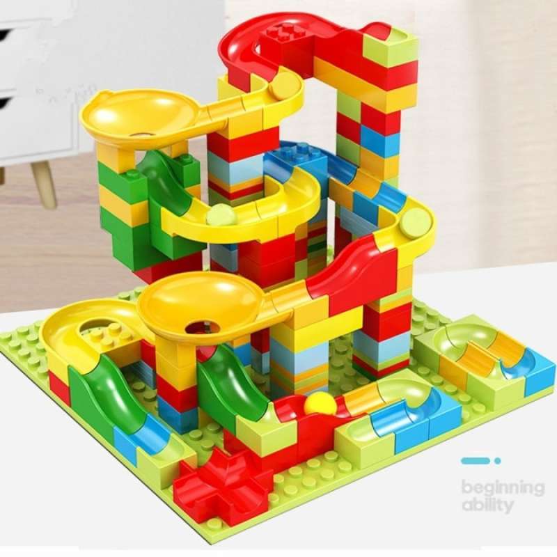Marble Run Wonder Marble Race Track Is DUPLO® And LEGO® Bricks