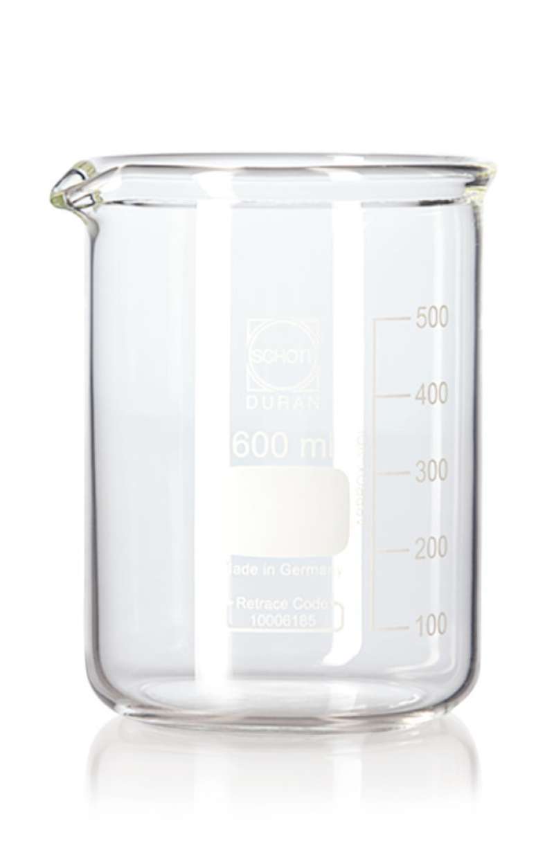Jual Duran Beaker Glass 600 ml low form/Gelas Kimia Duran di Seller Medan Lab Johar Baru, Kota