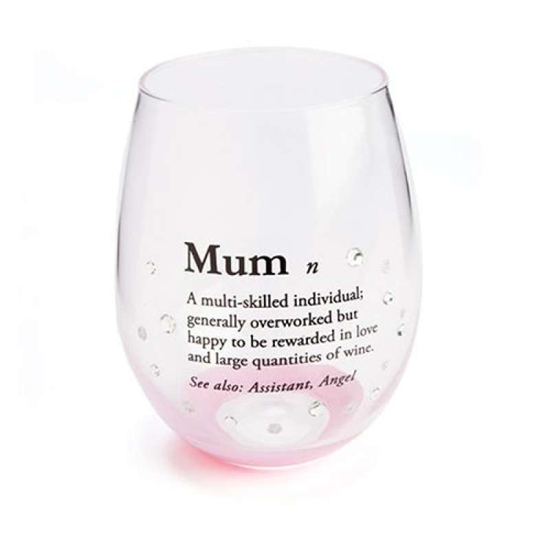 Jual Definition Stemless Wine Glass Mum di Seller LatestBuy