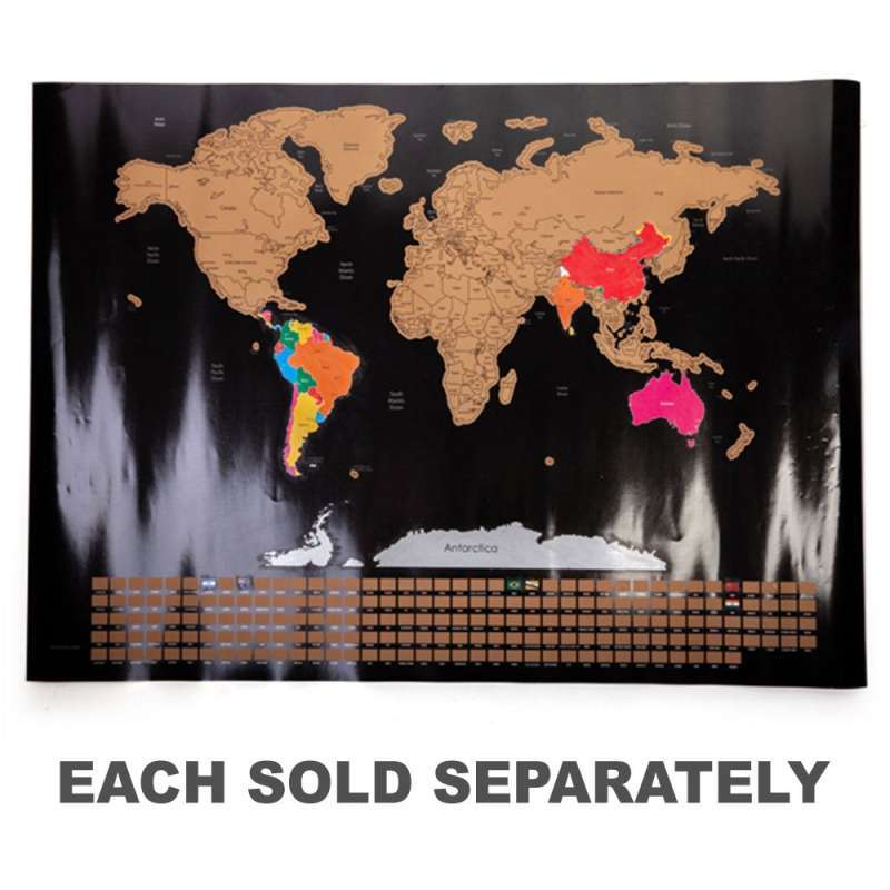 Jual Scratch Me Away World Travel Map di Seller LatestBuy Australia Blibli