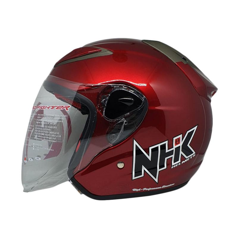 Jual NHK R6 Solid Helm Half Face di Seller Doctor Helm - Jatibening