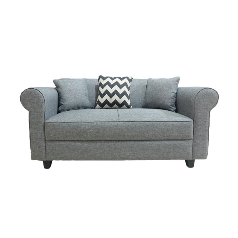 Jual Kings Furniture Tiffani Skandinavian Sofa Minimal - Abu Terbaru