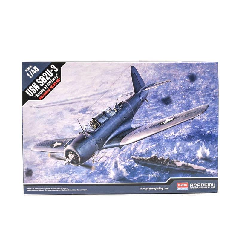 Jual Academy USN SB2U-3 Battle of Midway Hobby Model Kit [1:48] di ...