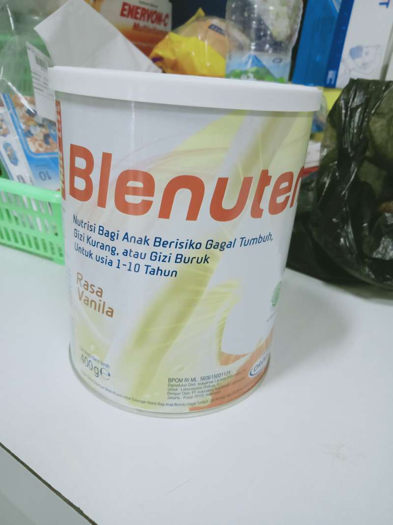 Jual BLENUTEN Rasa Vanila 400Gr MEDIS - Susu Anak 400 Gram - Nutrisi