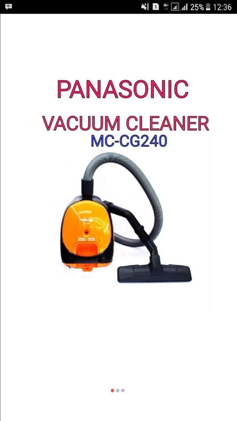 Jual PROMO PANASONIC VACUUM CLEANER MCCG240 di Seller Gaptech Solution