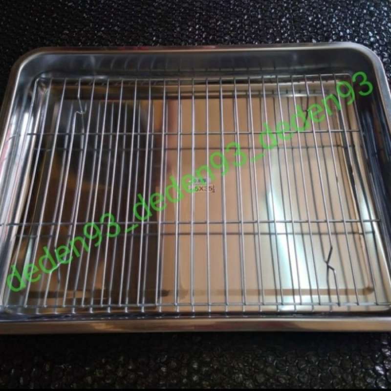 Promo Food Cooling Rack Cooker Baking Tray Cooking Oil 40÷30 Diskon 7