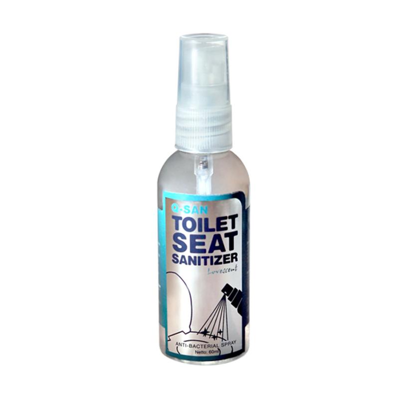 Promo QSan Toilet Seat Sanitizer Spray [60 mL] Diskon 5 di