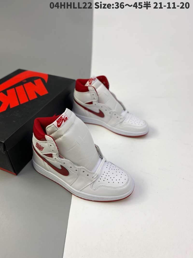 Jual Nike Air Jordan 1 Retro Metallic Red High Top White Red Aj1 Nike