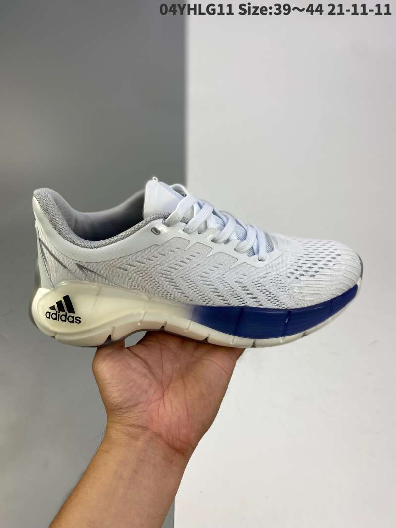 Jual Adidas knitted running shoes are cushioned, low slip resistant