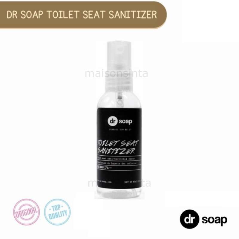 Jual TOILET - Dr Soap Toilet Seat Sanitizer Spray Cannary Row 60ml di ...