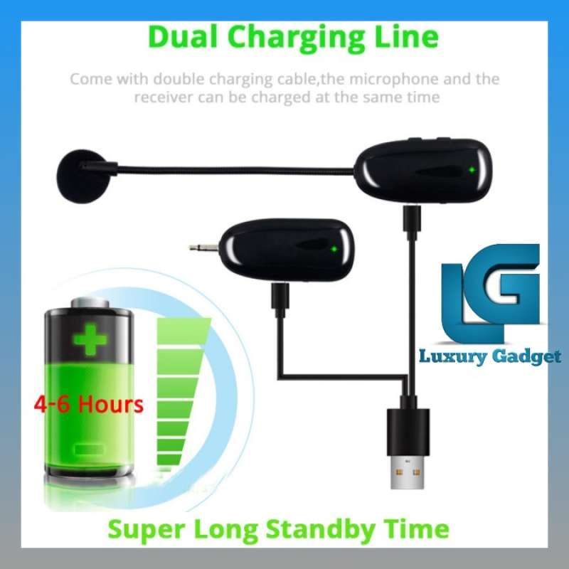 Promo Headset Mic Wireless Terbaik Yang Bagus Microphone Murah Call