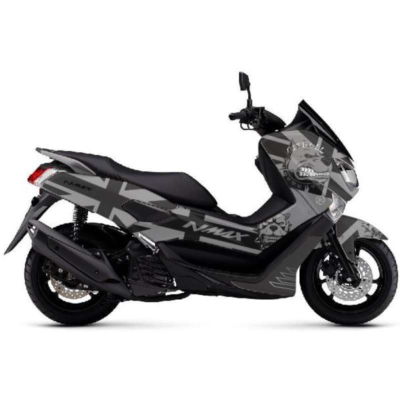 Promo Stiker Full body Decal Nmax Abu-abu England Pitbull Diskon 28% di