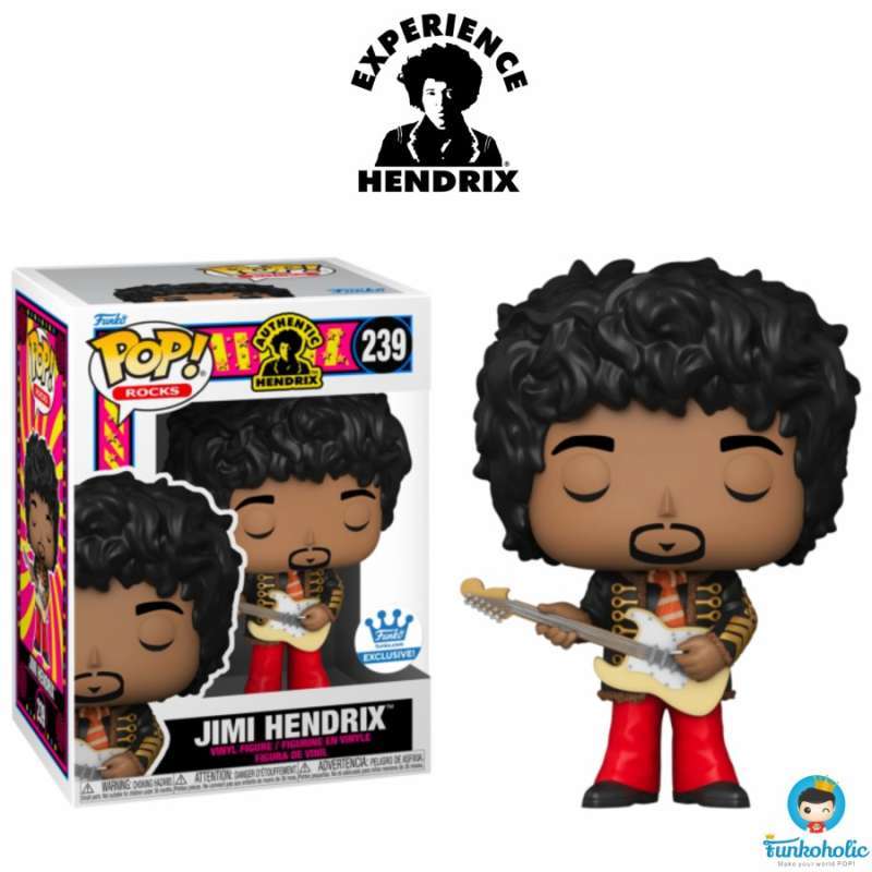 Funko Pop! Rocks: Jimi Hendrix (53) - Édition Exclusive FYE - Neuf Sous Blister