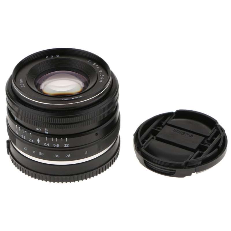 Jual 50mm F/2.0 EMount APSC Manual Fixed Prime Lens for Sony