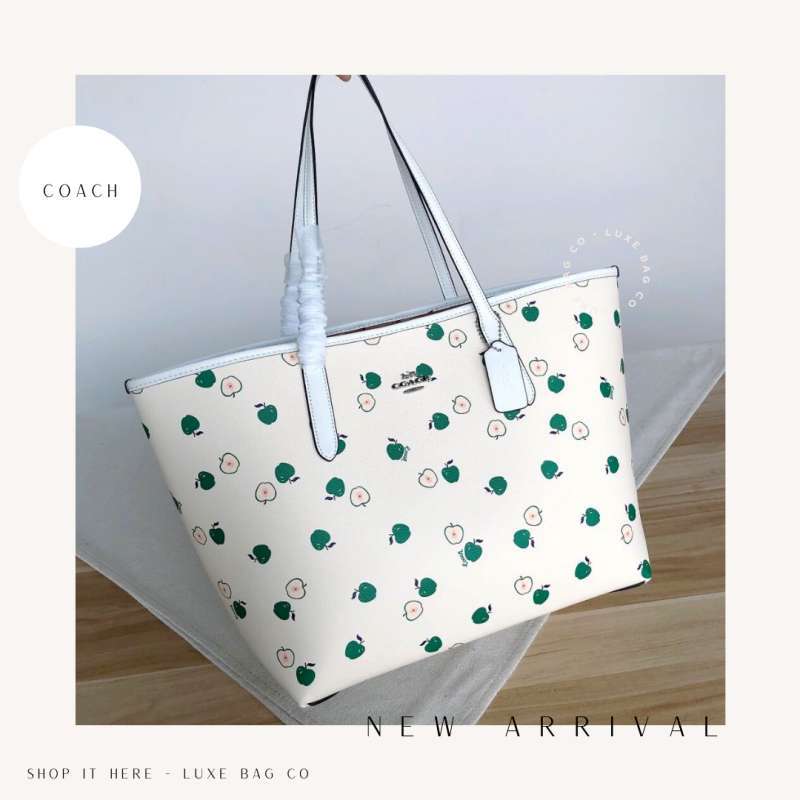 Jual Coach City Tote With Apple Print C4119 100 ORIGINAL di Seller