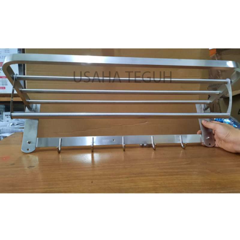 Jual Rak Handuk / Gantungan Handuk 4 Baris Full Stainless Steel 304 ...