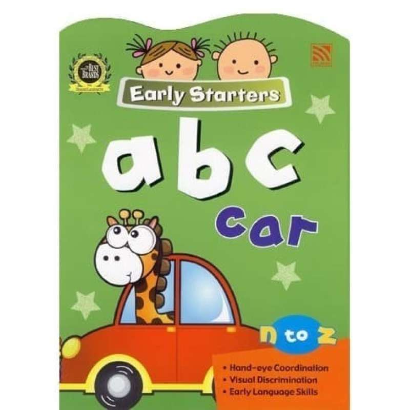 Promo Original Early Starters Abc Car (n Z) Buku Dunia Pengetahuan