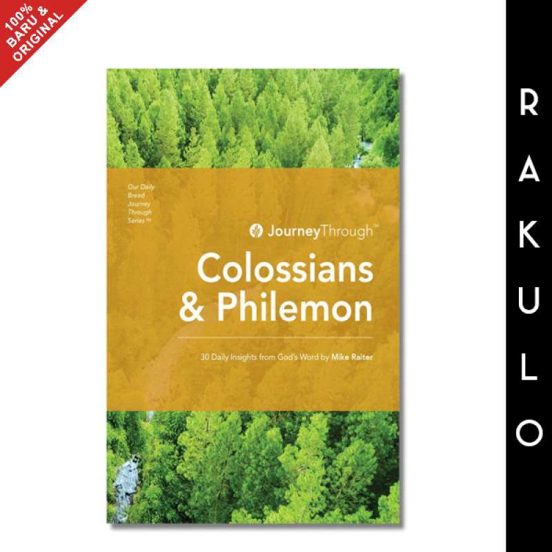 Jual Buku Journey Through Series Colossians & Philemon - Mike Raiter Di ...