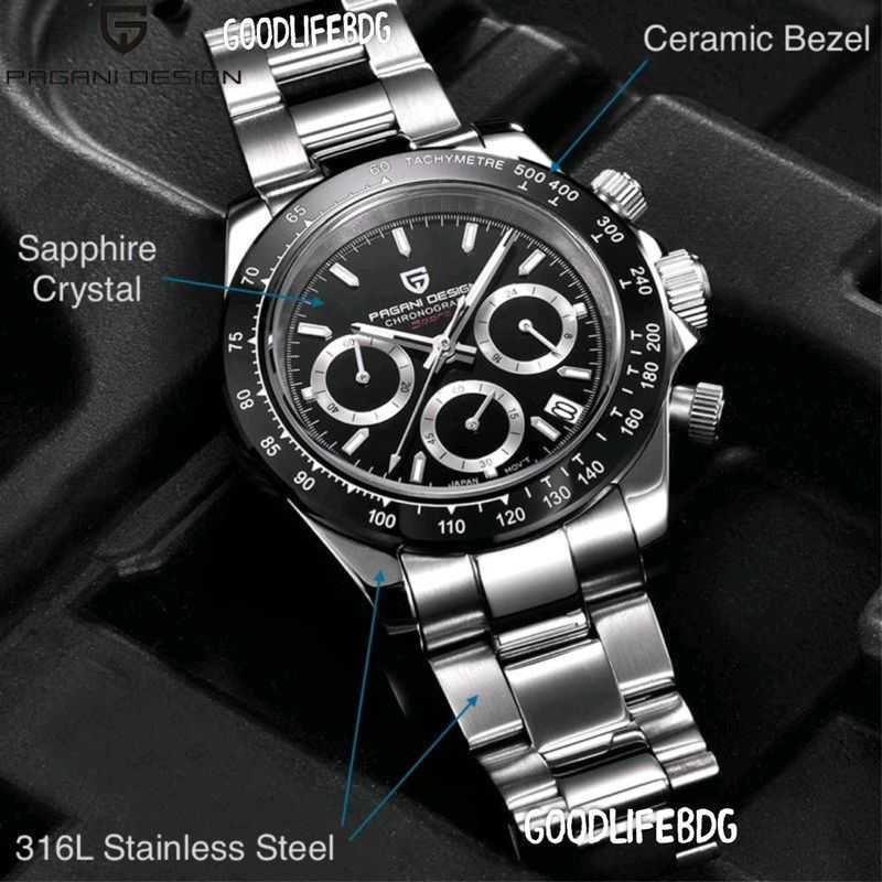 Jual Pagani Design Daytona Jam Homage Ceramic Bezel Better