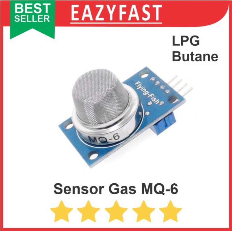 Jual MQ-6 MQ6 Sensor Gas LPG Butane Propane mudah terbakar Module ...