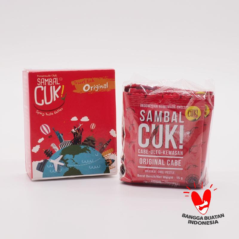Jual Sambal Cuk Original Khas Jawa Timur [Travel Pack] di Seller UMKM