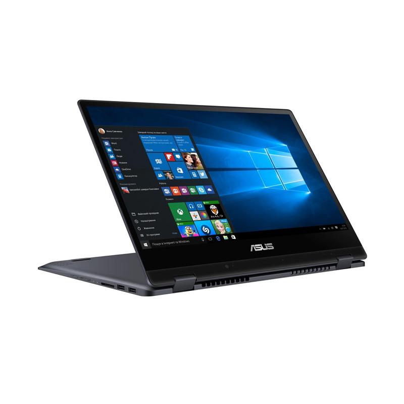 Jual Laptop Asus VivoBook Flip 14 TP412FA-EC302T - Silver [i3-8145U/ 4
