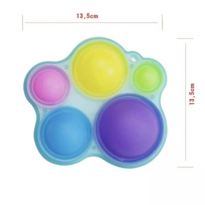 Jual Premium Simple Dimple Simpl Dimpl Baby Sensory Toys Blue Reguler