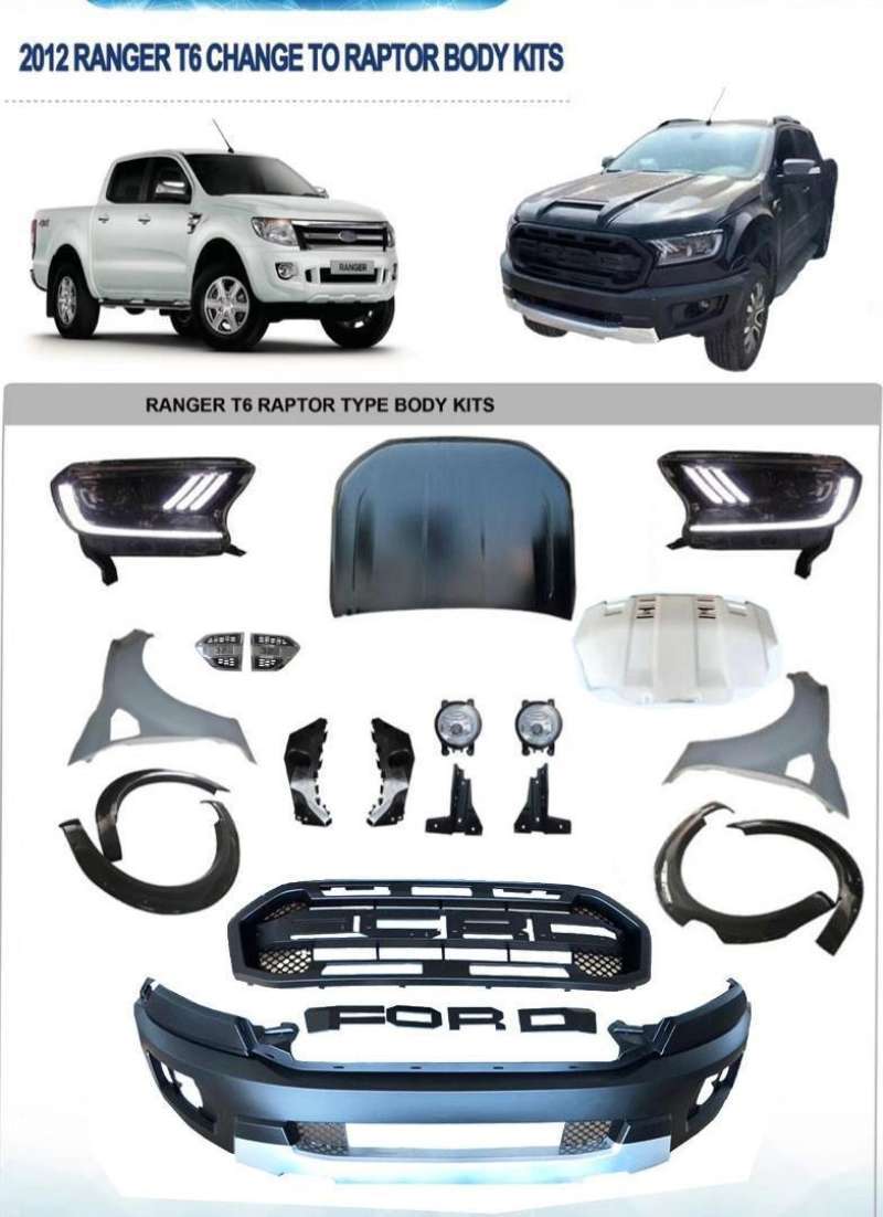 Kit Rialzo Anteriore 2 Pollici Per Ford Ranger T6/T7/T8 2012-2022 - Foto 11