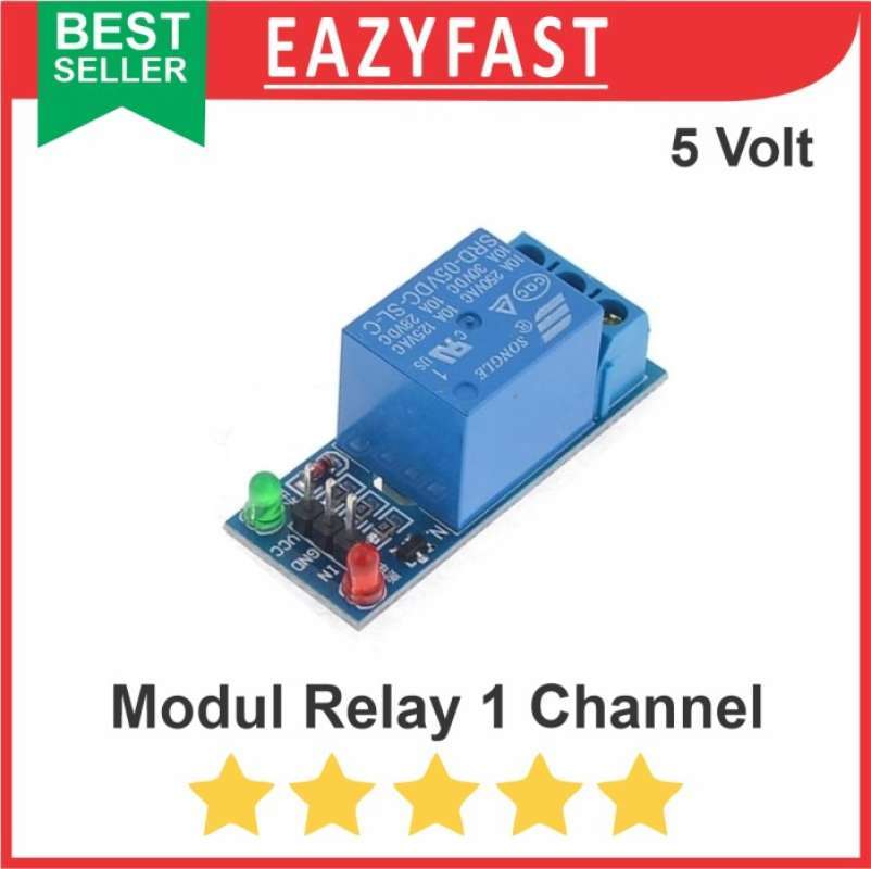 Jual Modul Relay 1 Channel Arduino Spdt 5v 5 Pin Di Seller Eazyfast ...