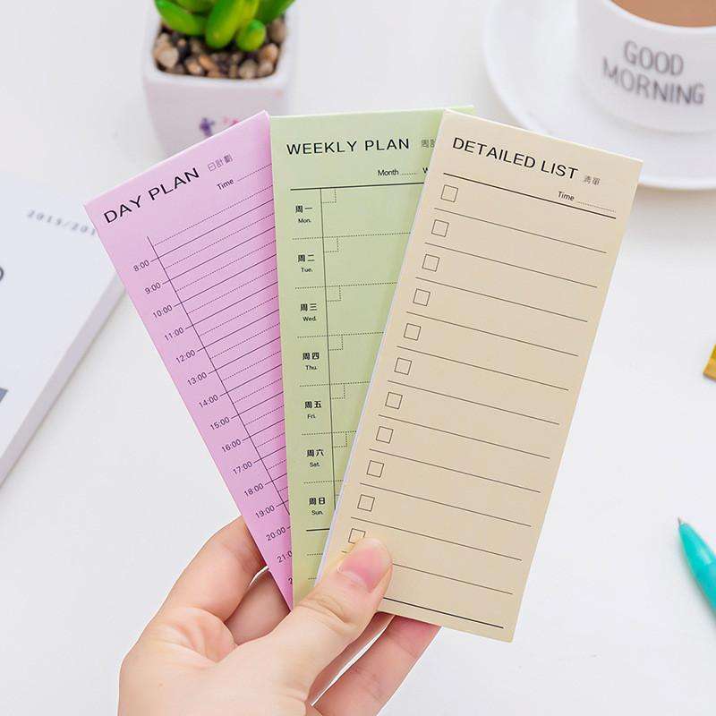 Jual Checklist, Time Schedule, Weekly Plan, & Monthly Plan 2nd Edition