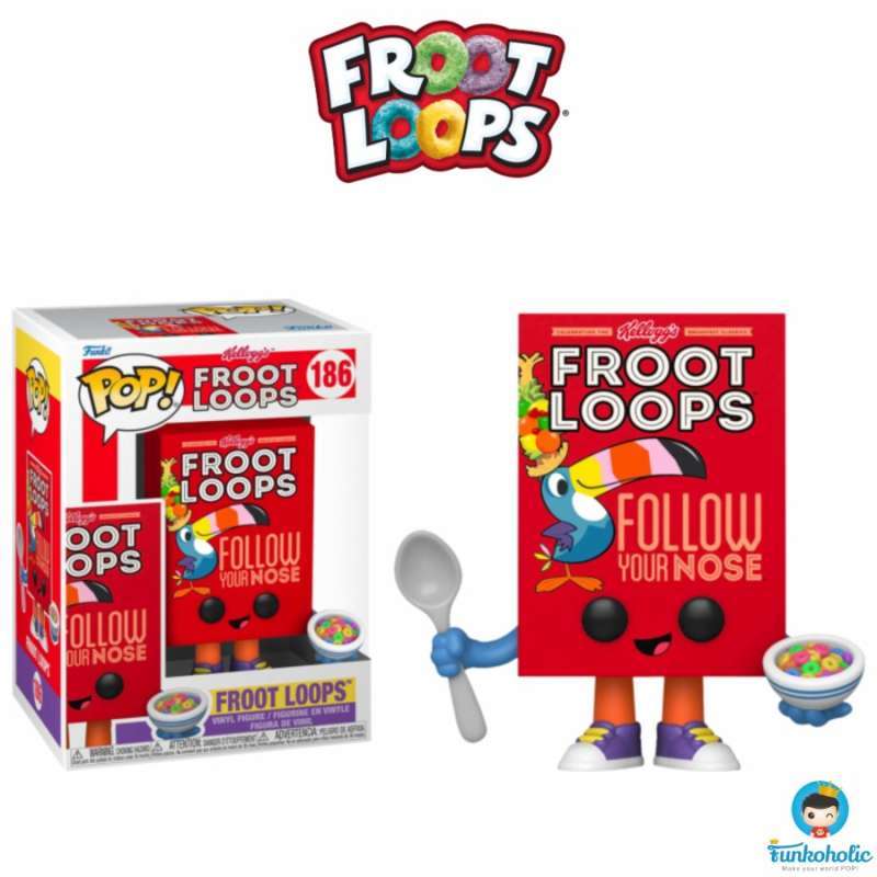 Jual Funko POP! Ad Icons Kellogg's - Froot Loops (Cereal Box) #186 di ...