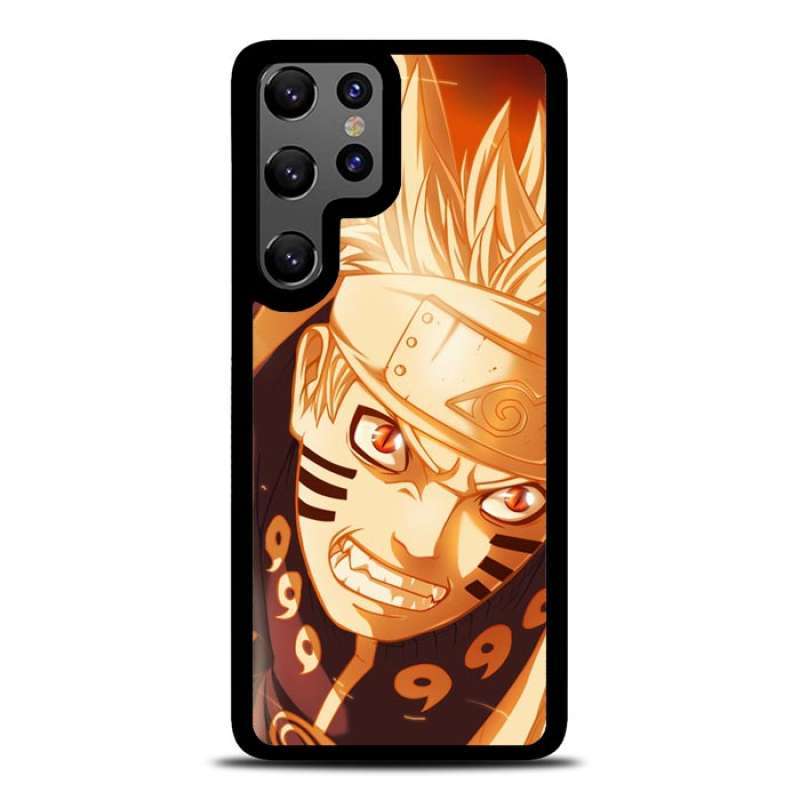 Jual Case Casing Samsung Galaxy S22 Ultra Naruto Uzumaki Face Kyubi