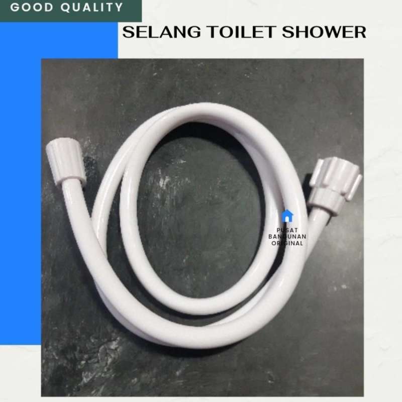 Jual SELANG JET SHOWER SEMPROTAN WC SELANG SHOWER TOILET KAMAR MANDI ABS di Seller Pusat