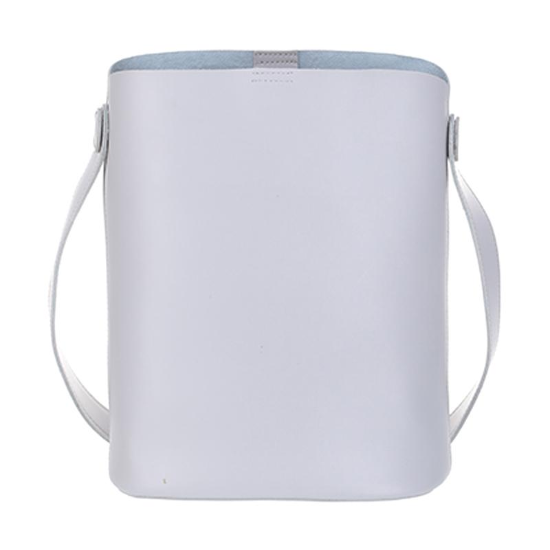 Jual Miniso Official Simple Bucket Bag Wanita Abu Abu di Seller ULY SHOP Kebon Pala, Kota