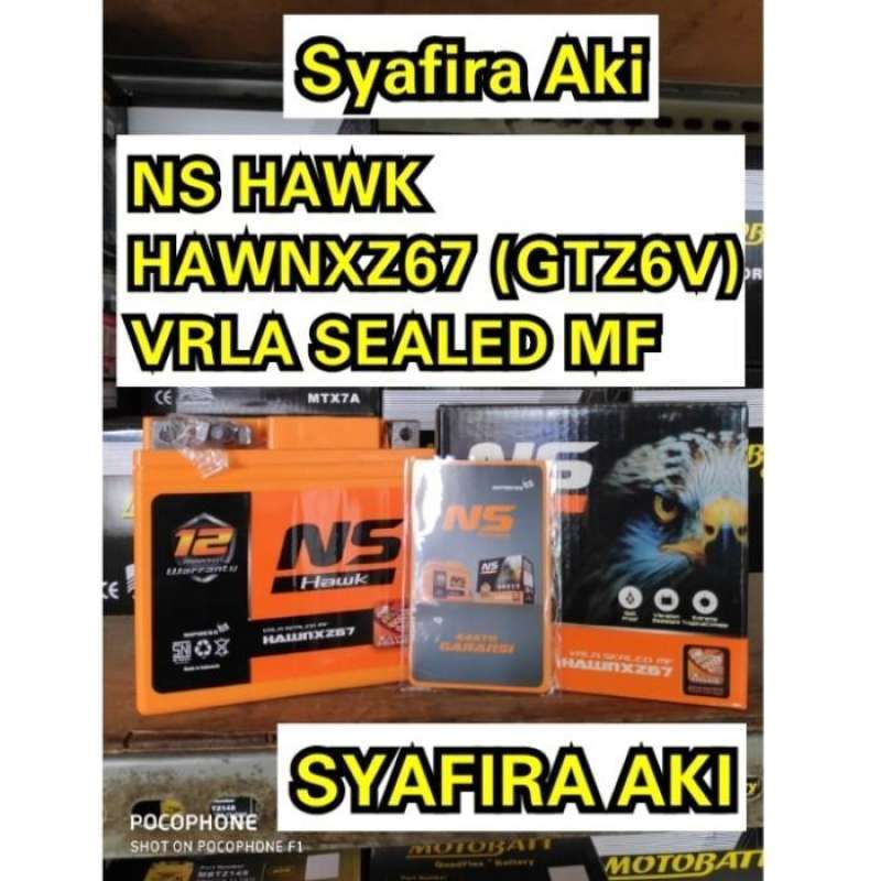 Jual Aki Motor Honda Sonic New Cb150r Ns Hawk Gtz6v Di Seller Syafira