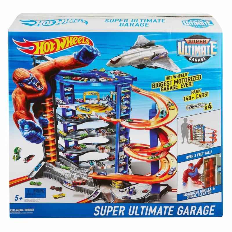 Jual Hot Wheels Super Ultimate Garage Gorilla Jet Plane Playset di