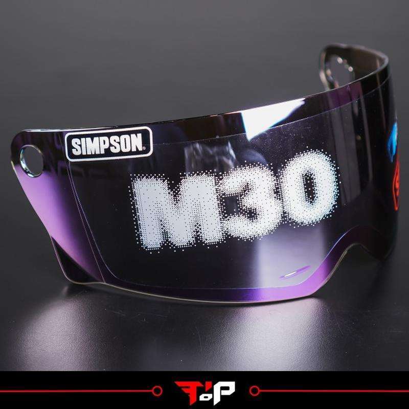 Jual Simpson Visor M30 Iridium Kaca Helm di Seller Tiptop