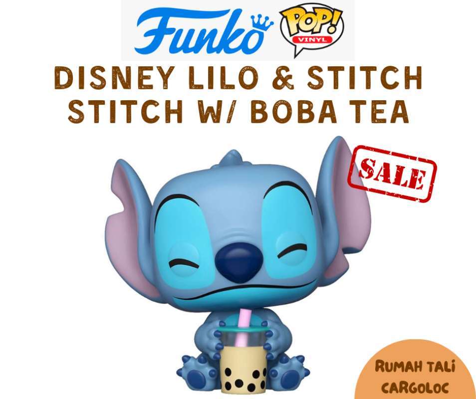 Jual FUNKO POP DISNEY LILO & STITCH with BOBA TEA di Seller Main Disini Maleber (Maleer), Kota