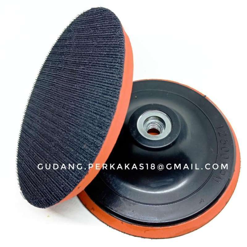 Jual SANDING PAD 5 In POLISHING 5 Drat 10mm VELCRO PAD TATAKAN WOOL