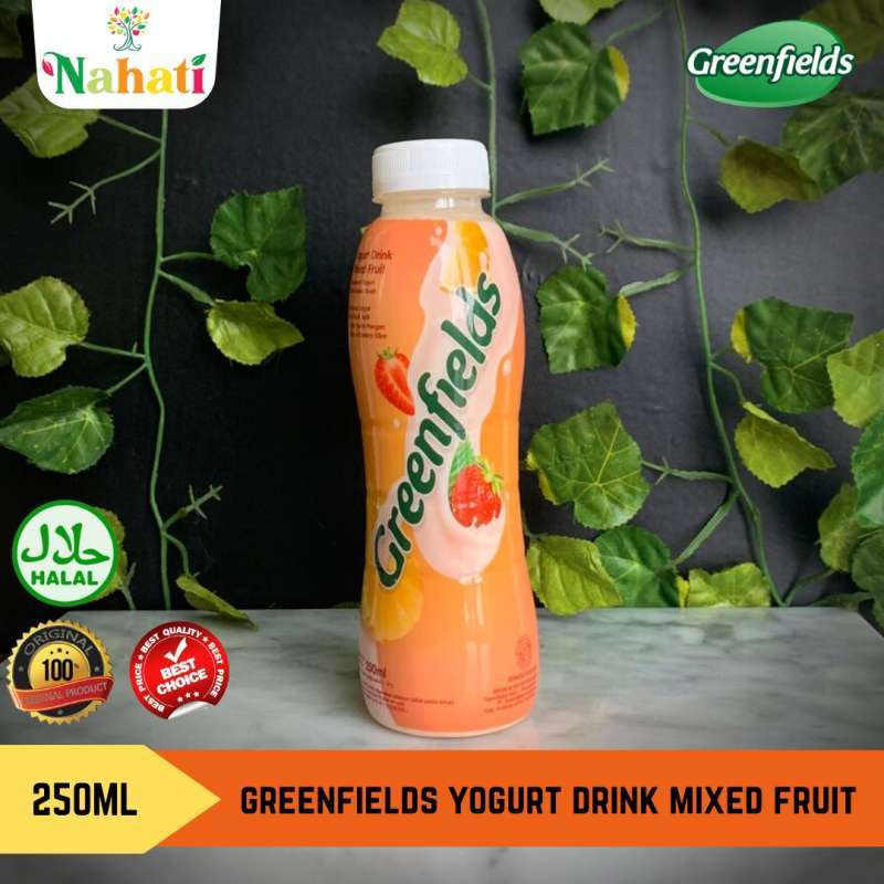 Jual Greenfields Yogurt Drink Mixed Fruit 250ml di Seller Nahati Id