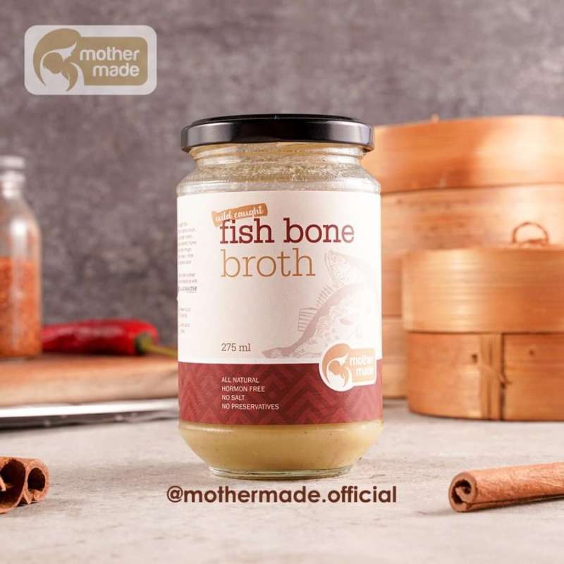 Jual WildCaught Fish Bone Broth Kaldu Tulang Ikan Jar 275ml di